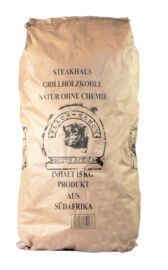 Akazien-Holz stammt meist aus Südafrika und eignet sich für Holzkohle