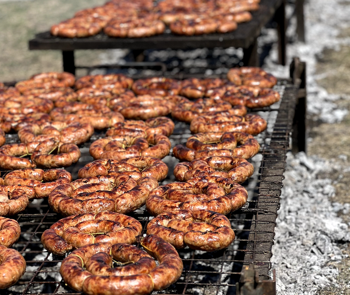 Auch so kann ein typisch argentinischer Asado-Grill aussehen